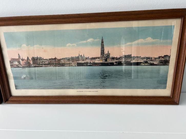 grote oude afbeeldingen van Antwerpen, Antiek en Kunst, Antiek | Religieuze voorwerpen, Ophalen of Verzenden