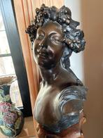 Buste ,gips met bronzen patine., Ophalen