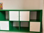 Groene kallax kast Ikea, Huis en Inrichting, Kasten | Wandmeubels, Ophalen, Zo goed als nieuw