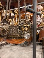 Zware bronzen luster, Antiek en Kunst, Ophalen