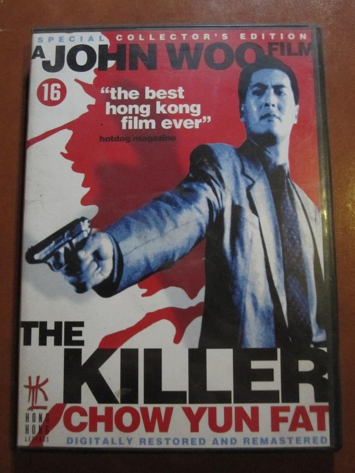 The Killer (1989), Cd's en Dvd's, Dvd's | Thrillers en Misdaad, Zo goed als nieuw, Actiethriller, Vanaf 16 jaar, Ophalen of Verzenden