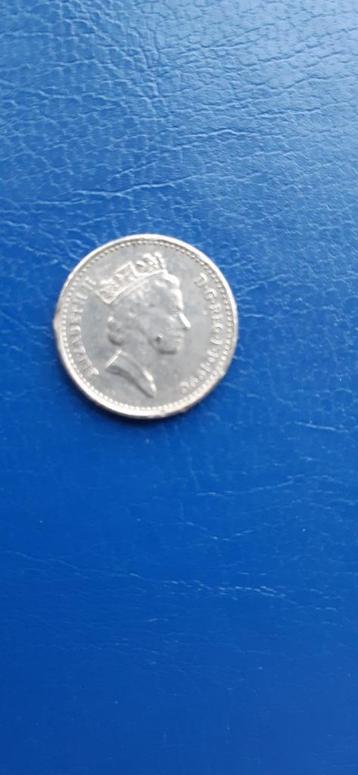 Munt Engeland 5 pence beschikbaar voor biedingen
