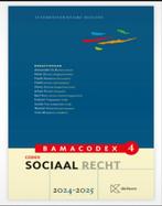 BAMA SOCIAAL RECHT 2024/2025, Boeken, Studieboeken en Cursussen, Ophalen of Verzenden, Nieuw