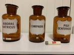 Drie mooie grote apothekerspotten uit Groningen - apotheek, Ophalen