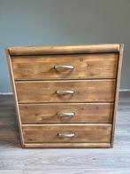 Commode 4 lades, Huis en Inrichting, Kasten | Ladekasten, Ophalen, Gebruikt, 100 tot 150 cm, 50 tot 100 cm