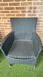 4 tuinstoelen, Ophalen, Gebruikt, Kunststof