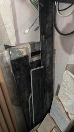 Zwarte marmeren plinten 8 lopende meter 10cm hoog, Doe-het-zelf en Bouw, Tegels, Ophalen, Zo goed als nieuw