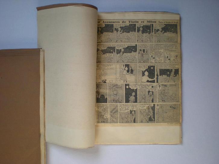 Tintin L' Etoile Mystérieuse 1941 1ère éd. Le Soir en NB, Livres, BD, Comme neuf, Une BD, Enlèvement