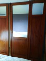 vintage kleerkast met 3 deuren, Antiek en Kunst, Ophalen