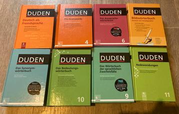 Lots de dictionnaires allemand Duden beschikbaar voor biedingen