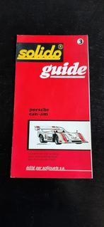 Guide Porsche Can Am Solido n 3 très rare, Hobby & Loisirs créatifs, Solido, Enlèvement ou Envoi