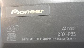 Pioneer 6-disc multi CD speler