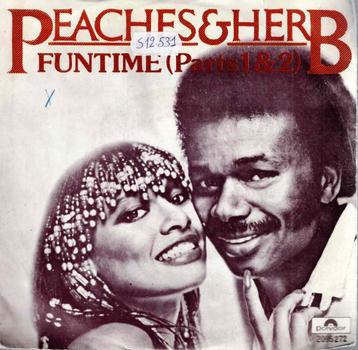 Vinyl, 7"   -   Peaches & Herb – Funtime beschikbaar voor biedingen