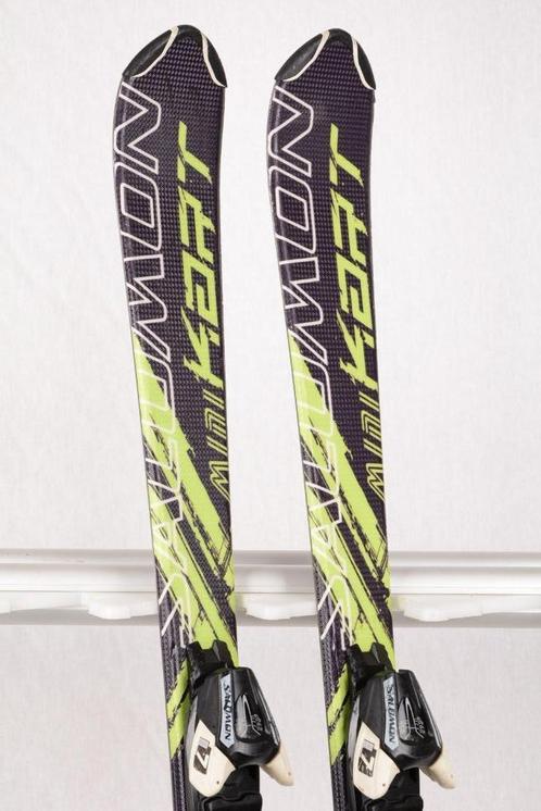 90 100 110 cm kinder ski's SALOMON MINI KART + Salomon C5, Sport en Fitness, Skiën en Langlaufen, Gebruikt, Ski's, Ski, Salomon