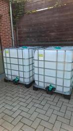 Ibc regentonnen 1000 liter watervaten in nieuwstaat!, Tuin en Terras, Ophalen, Kunststof, Met kraantje, 150 liter of meer