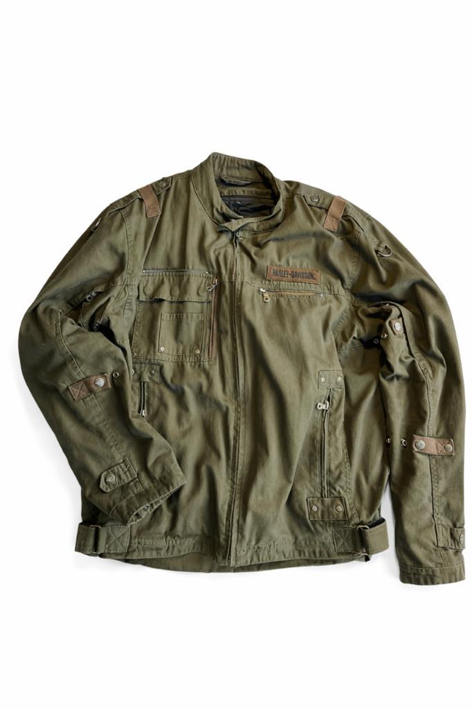 Jas harley-Davidson, Kleding | Heren, Sportkleding, Gedragen, Overige typen, Maat 52/54 (L), Groen, Ophalen