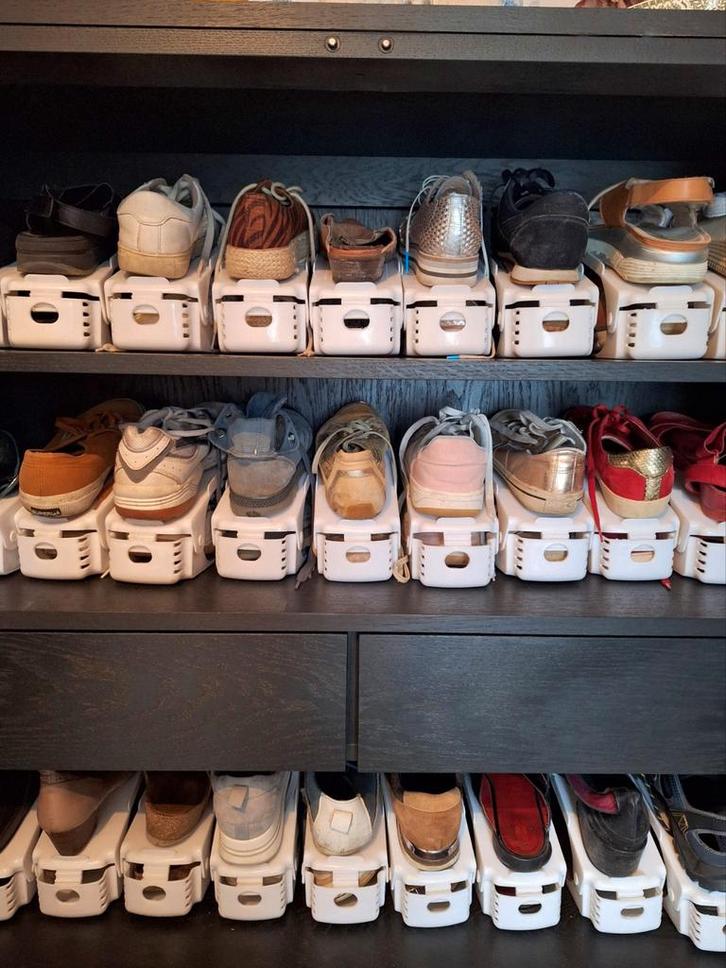 Schoenstapelaar  dubbel zoveel ruimte voor je schoenen, Huis en Inrichting, Kasten | Schoenenrekken, Ophalen of Verzenden