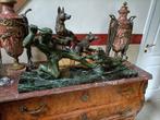 Art deco brons beeld,, Antiek en Kunst, Antiek | Brons en Koper, Brons, Ophalen