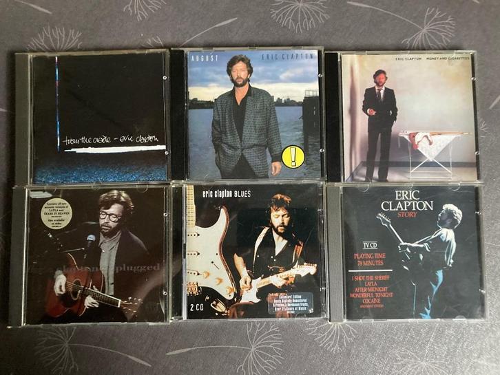 cds Eric Clapton, Cd's en Dvd's, Cd's | Rock, Gebruikt, Ophalen of Verzenden