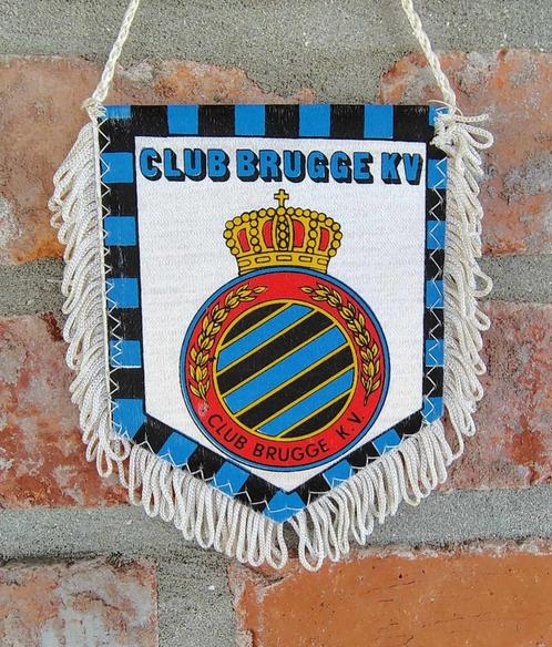 Club Brugge 1970s oude logo vintage erg zeldzame wimpel, Verzamelen, Sportartikelen en Voetbal, Zo goed als nieuw, Shirt, Ophalen of Verzenden