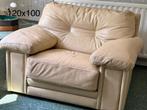 Fauteuil, Huis en Inrichting, Ophalen, Zo goed als nieuw, Leer