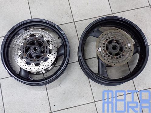 Velgenset voor de Yamaha YZF 1000 R 1996 - 2001 thunderace y, Motoren, Onderdelen | Yamaha, Gebruikt, Ophalen of Verzenden