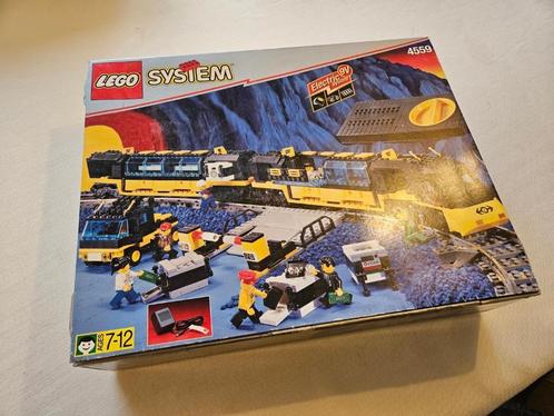 LEGO Train Trein 9v 4559 Cargo Railway MET DOOS, Kinderen en Baby's, Speelgoed | Duplo en Lego, Zo goed als nieuw, Lego, Complete set