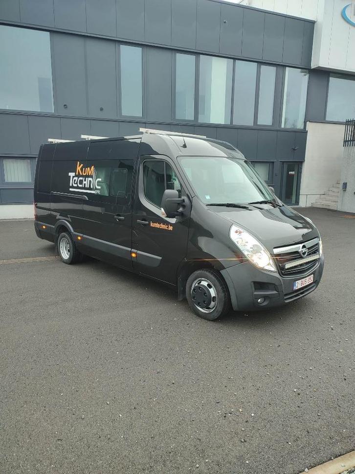Opel Movano 2018, Auto's, Bestelwagens en Lichte vracht, Particulier, Opel, Diesel, 5 deurs, Handgeschakeld, Zwart, Zwart, Stof