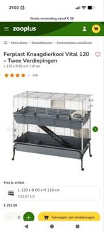 Ferplast knaagdierenkooi met 2 verdiepingen. Afmetingen zie, Dieren en Toebehoren, Knaagdieren en Konijnen | Hokken en Kooien