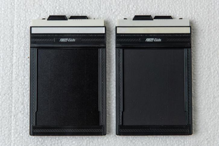 Vlakfilm cassette 4x5' Fidelity Elite, TV, Hi-fi & Vidéo, Appareils photo analogiques, Comme neuf, Autres Marques, Enlèvement ou Envoi