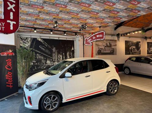 Kia Picanto 1.0i GT Line * FULL * CUIR * APPLE CARPLAY * GPS, Autos, Kia, Entreprise, Achat, Picanto, ABS, Caméra de recul, Régulateur de distance