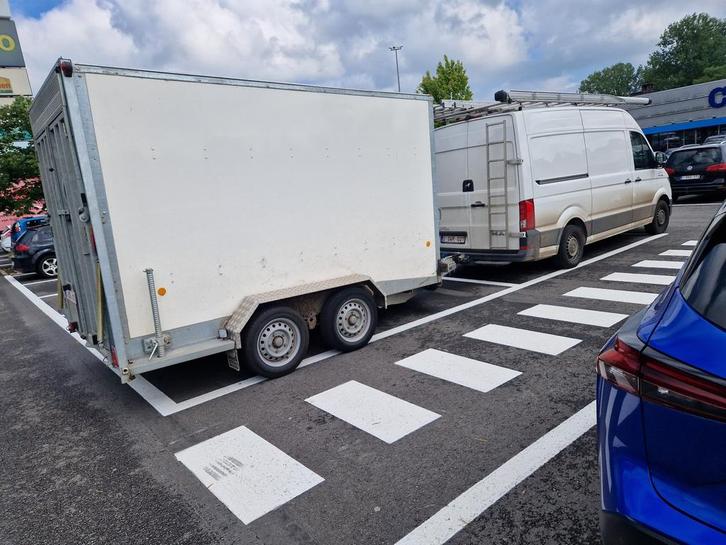Ifor Williams Boxvan BV126, Autos : Divers, Remorques, Comme neuf, Enlèvement