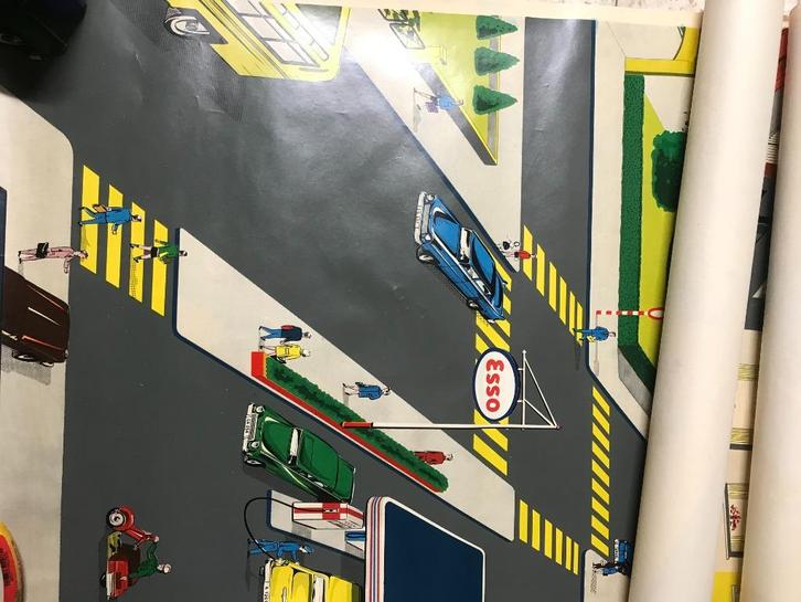 Oud/antiek lesmateriaal verkeersveiligheid, Antiquités & Art, Curiosités & Brocante, Enlèvement