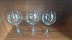 3 gin glazen, Ophalen of Verzenden