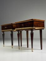 Bel ensemble de tables de chevet néoclassiques, Antiquités & Art, Enlèvement ou Envoi