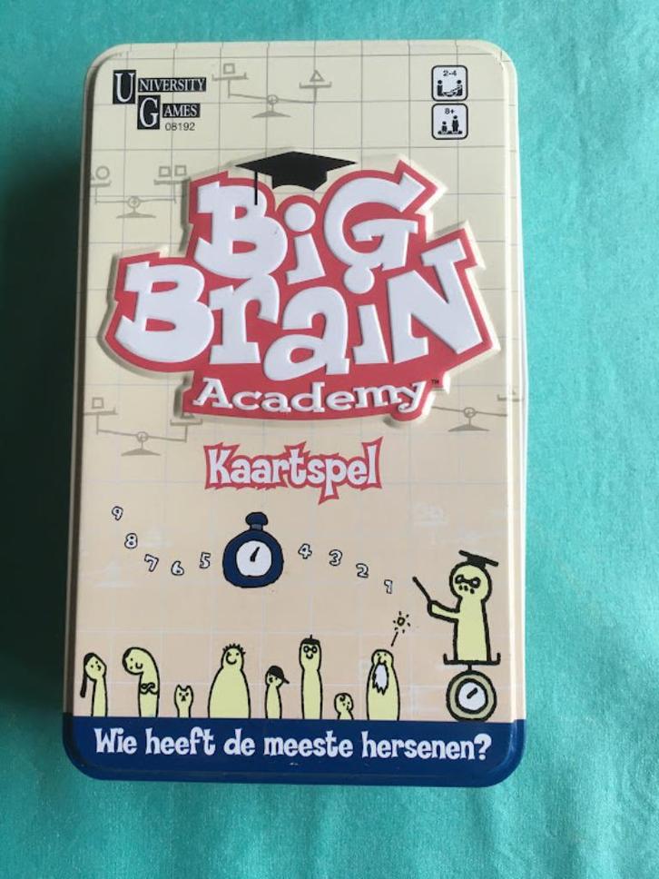 Big Brain Academy kaartspel, leer en speel., Hobby en Vrije tijd, Gezelschapsspellen | Bordspellen, Ophalen of Verzenden