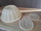 Vintage Tupperware puddingvorm, Huis en Inrichting, Keuken | Tupperware, Overige typen, Gebruikt, Ophalen of Verzenden, Wit