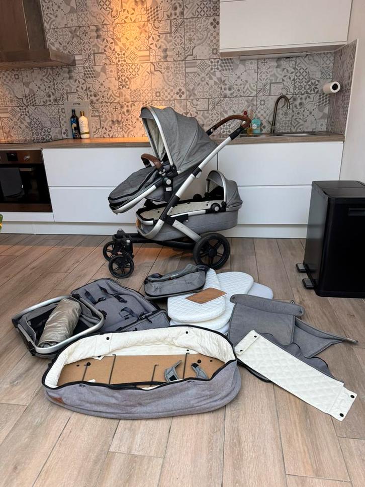 Joolz Geo Duo, Kinderen en Baby's, Kinderwagens en Combinaties, Gebruikt, Kinderwagen, Overige merken, Duowagen, Met reiswieg