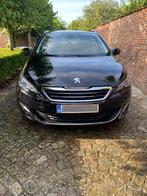 peugeot 308SW, Zwart, Leder, 5 deurs, Particulier