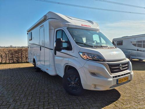 Dethleffs t6812 BJ 2024 KM 5600 ZO GOED ALS NIEUW, Caravans en Kamperen, Mobilhomes, Particulier, Half-integraal, tot en met 4