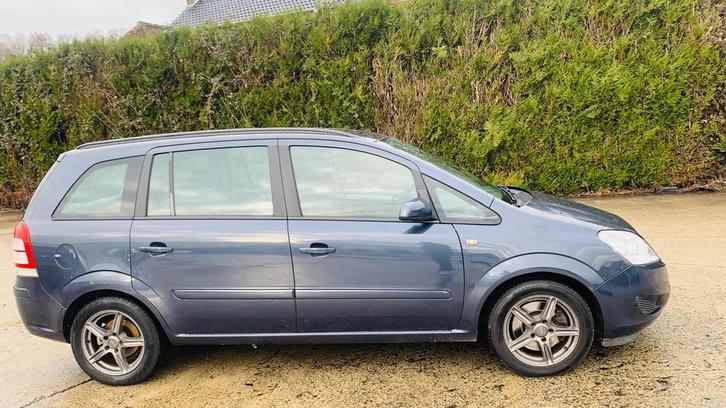 Opel Zafira 1.7CDTi*2008*7P* 187000km*, Autos, Opel, Entreprise, Zafira, Diesel, MPV ou Monospace, 5 portes, Argent ou Gris, Enlèvement