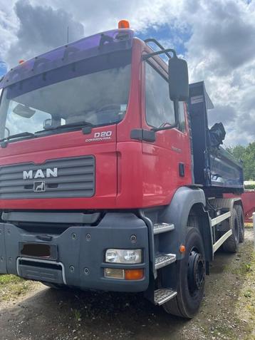 Man Vrachtwagen te koop, Rouge, Achat, 3 places, MAN
