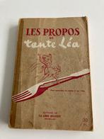 Livre de cuisine « Les propos de Tante Léa » 1948, Enlèvement ou Envoi, Tante Lea, Autres types, Utilisé