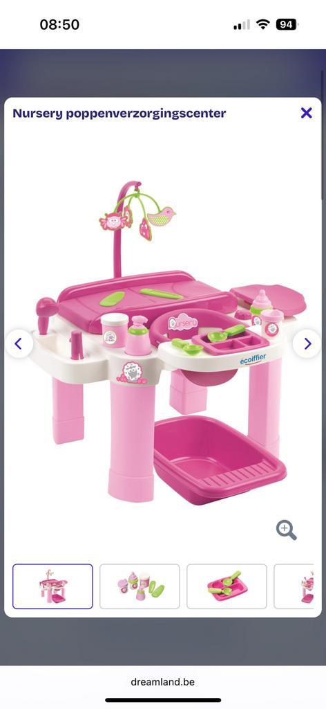 Verzorgingstafel voor poppen, Kinderen en Baby's, Speelgoed | Speeltafels, Zo goed als nieuw, Ophalen of Verzenden