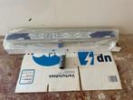 RVS/ Inox lage douchegoot + flens met 40mm zij-aansluiting, Ophalen, Nieuw, Inox, Douche