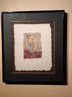 David Dodsworth, Praxis # IV, Mixed Media met bladgoud, Ophalen of Verzenden