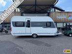 Hobby De Luxe Edition 460 UFE 2017 MOVER + VOORTENT 280, Caravans en Kamperen, Rondzit, 4 tot 5 meter, Schokbreker, Tot en met 4