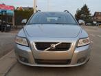 Volvo V50 1.6d Dirve-e *07/2009 *Airco *Leder *Navi *EURO 5, Entreprise, Boîte manuelle, Noir, 5 portes