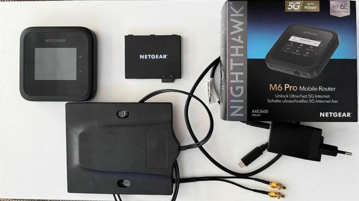 NETGEAR Nighthawk M6 Pro 5G-router (MR6450), Computers en Software, Routers en Modems, Zo goed als nieuw, Router, Ophalen of Verzenden