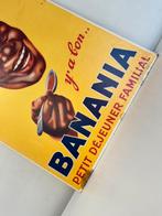 BANANIA oud reclamebord, Verzamelen, Ophalen of Verzenden, Gebruikt, Reclamebord